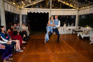 Susie and David dancing